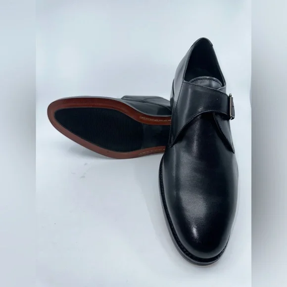 Cole Haan Nik Air Madison Men\'s Monk Strap Dress Shoes Size 11 M Leather Black Cole Haan Nik Air Madison Men main image 4